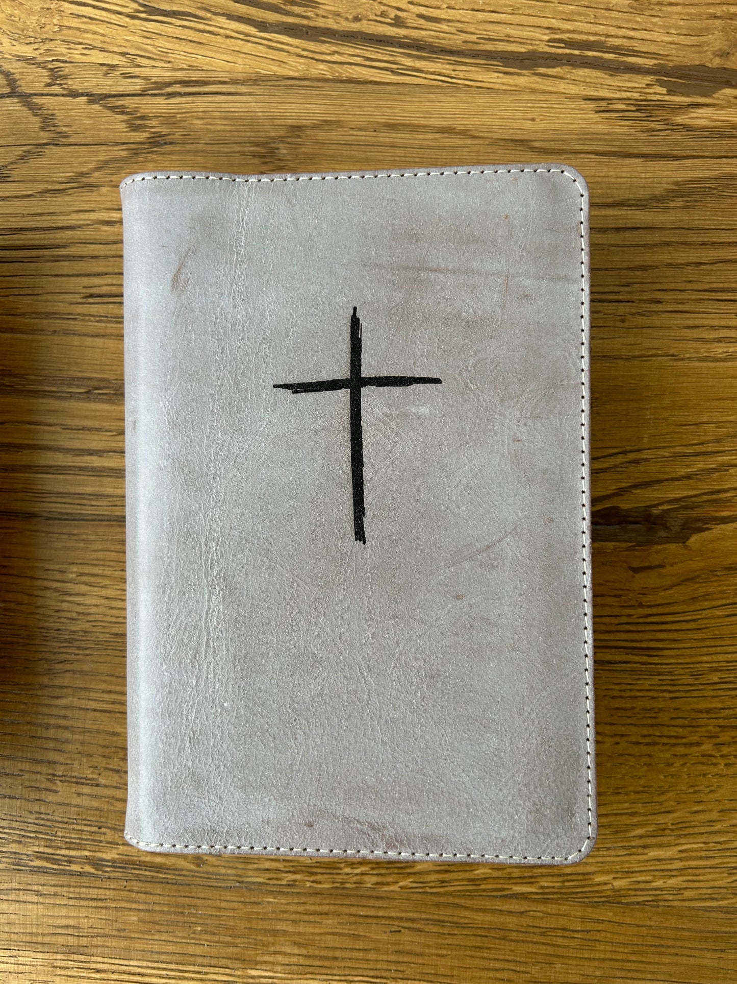 Coperta Biblie medie piele FOG