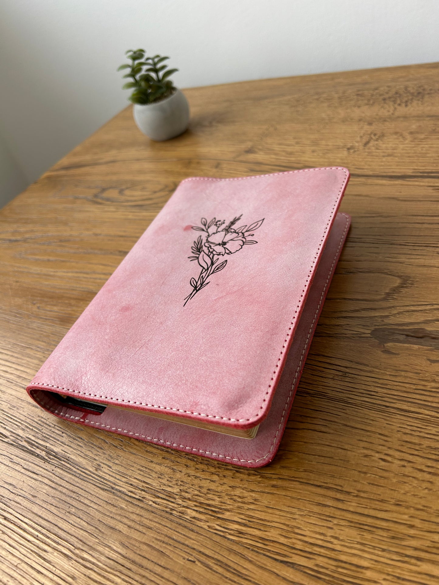 Coperta Biblie medie piele FOG
