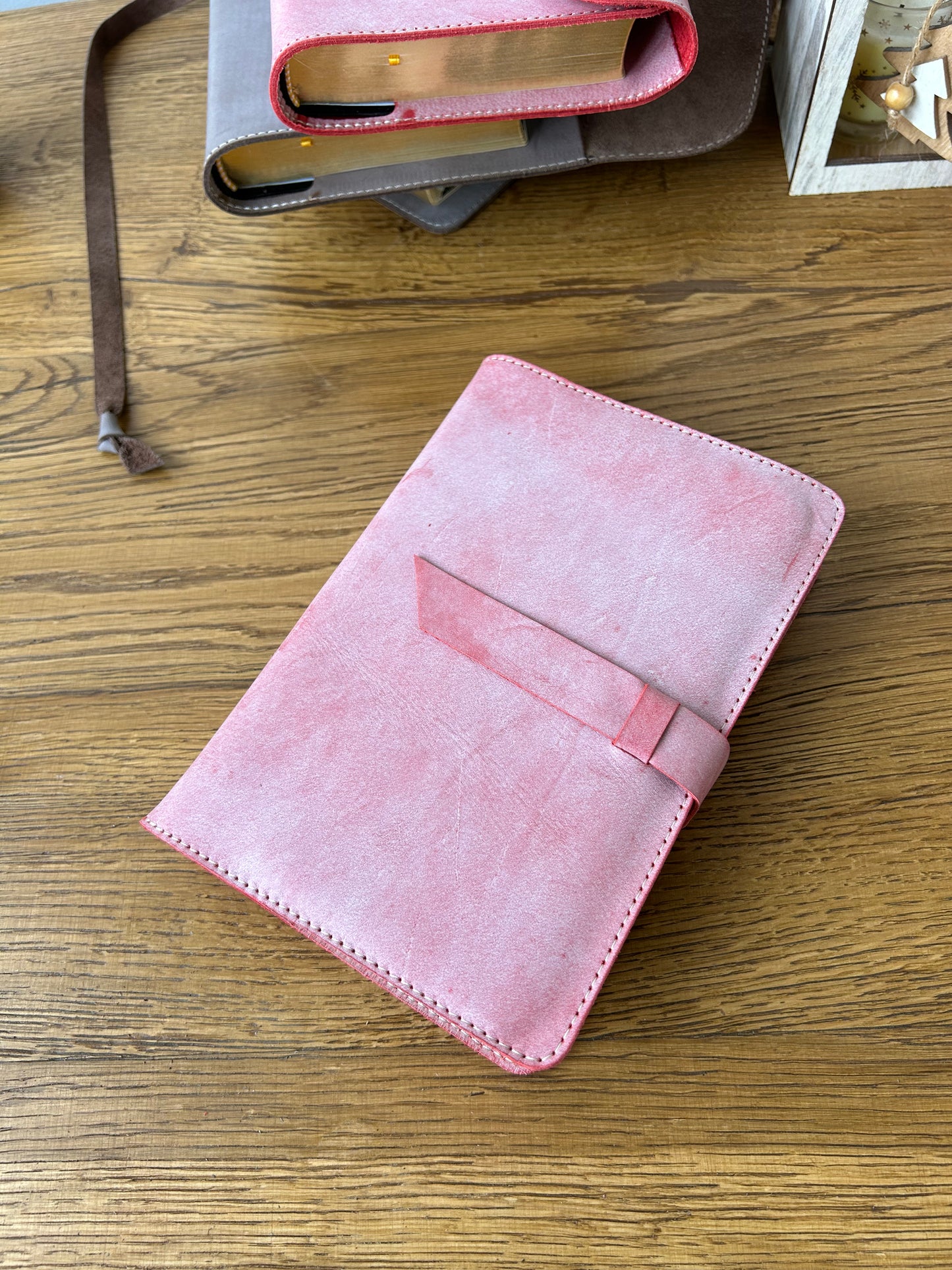 Coperta Biblie medie piele FOG