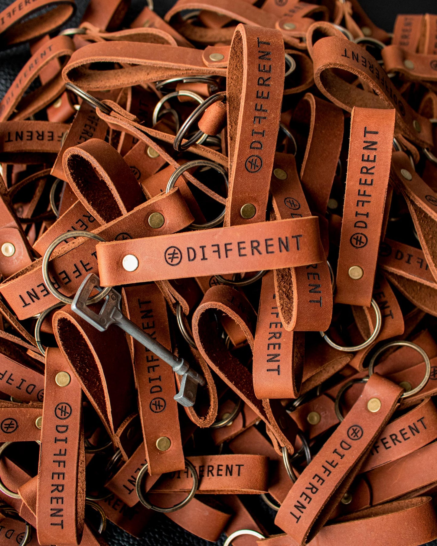 Personalized Leather Keychain: A Handcrafted Accessory